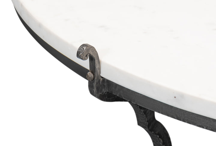 American Home Furniture | Sarreid - Marylin Coffee Table With Marble Top