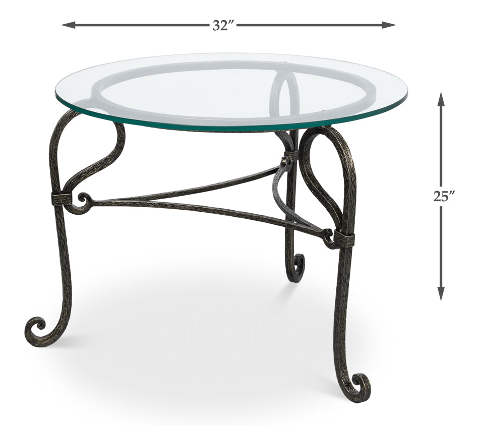 American Home Furniture | Sarreid - Cerise Side Table