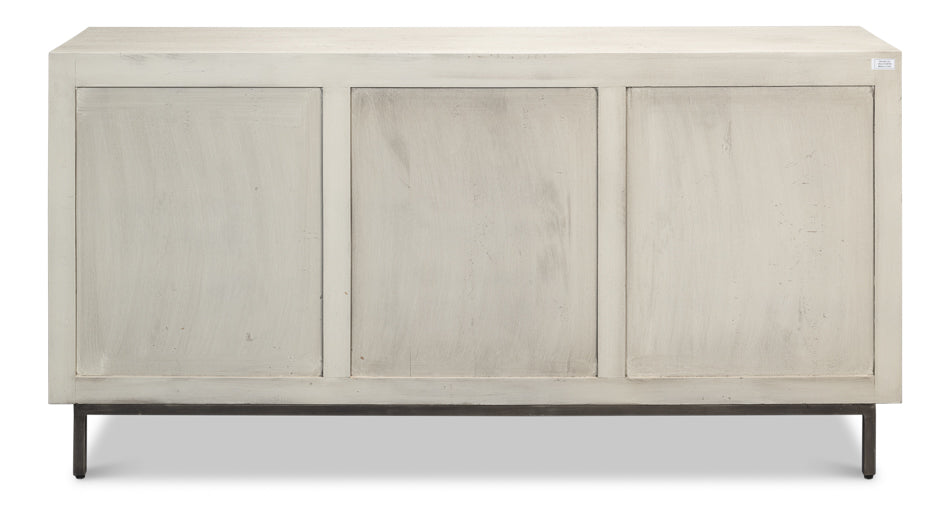 American Home Furniture | Sarreid - Bricka Three Door Sideboard