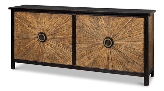 Sarreid Centrum Four Door Sideboard SIDEBOARDS + CREDENZAS