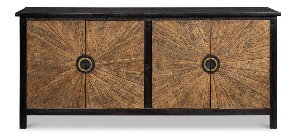 Sarreid Centrum Four Door Sideboard SIDEBOARDS + CREDENZAS