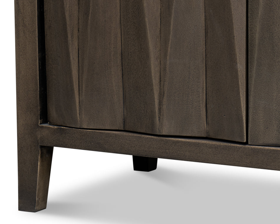 American Home Furniture | Sarreid - Metropole Four Door Sideboard
