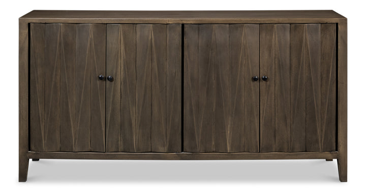 American Home Furniture | Sarreid - Metropole Four Door Sideboard