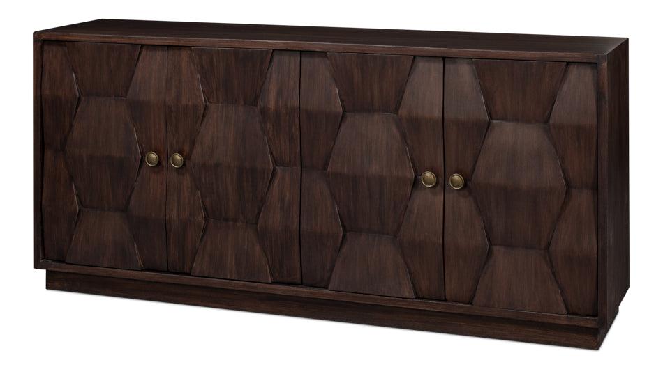 Sarreid Preston Four Door Sideboard SIDEBOARDS + CREDENZAS