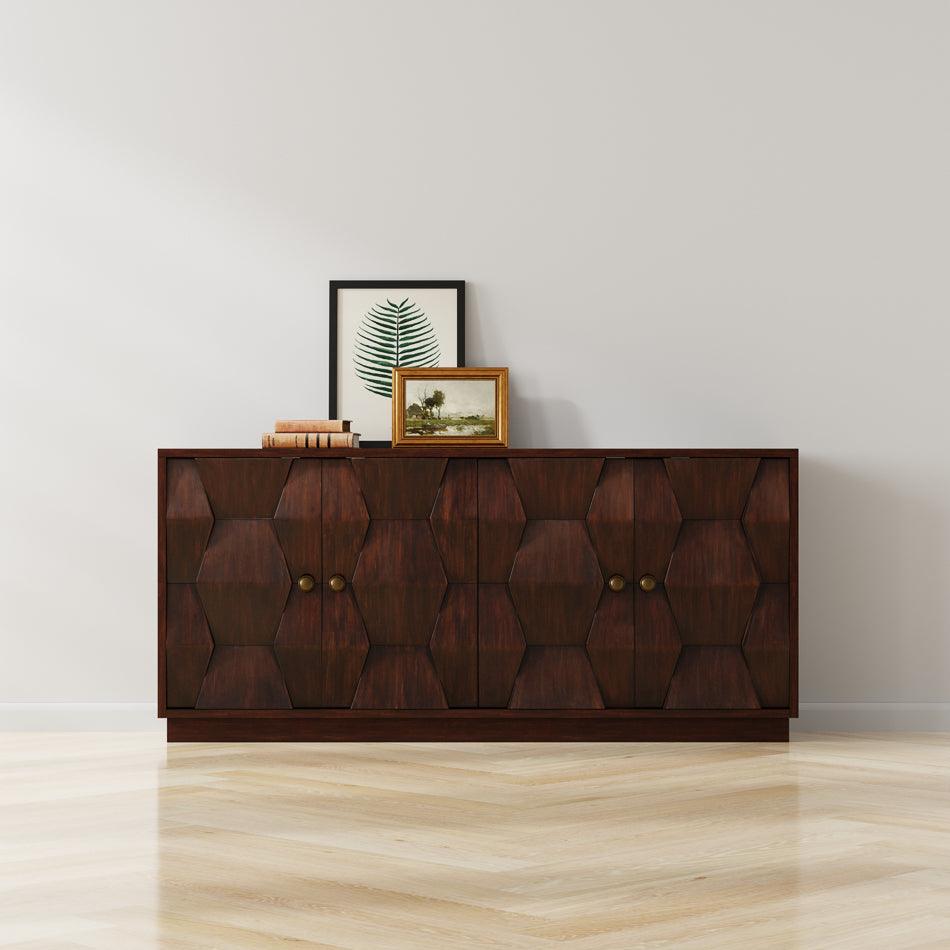 Sarreid Preston Four Door Sideboard SIDEBOARDS + CREDENZAS