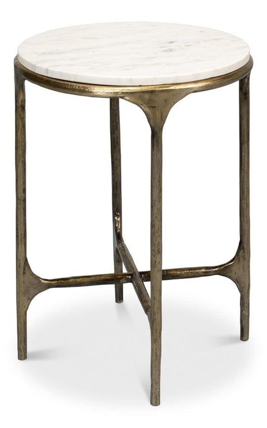Sarreid Gimlet Round End Table ACCENT TABLES