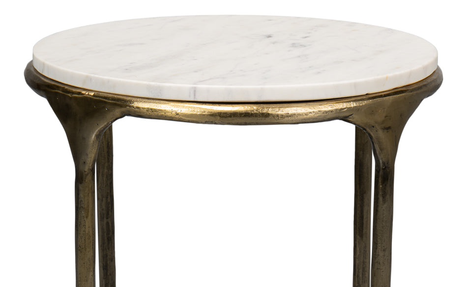 American Home Furniture | Sarreid - Gimlet Round End Table