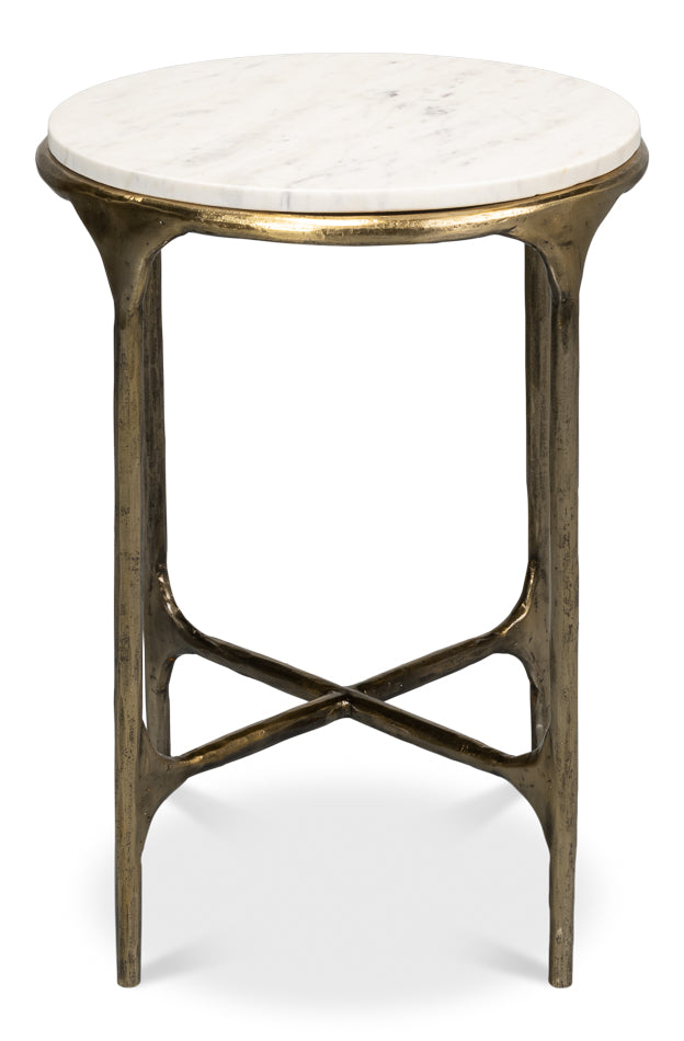 American Home Furniture | Sarreid - Gimlet Round End Table