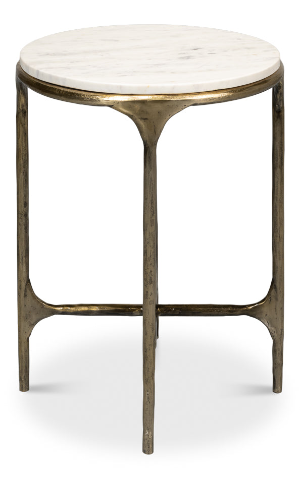 American Home Furniture | Sarreid - Gimlet Round End Table