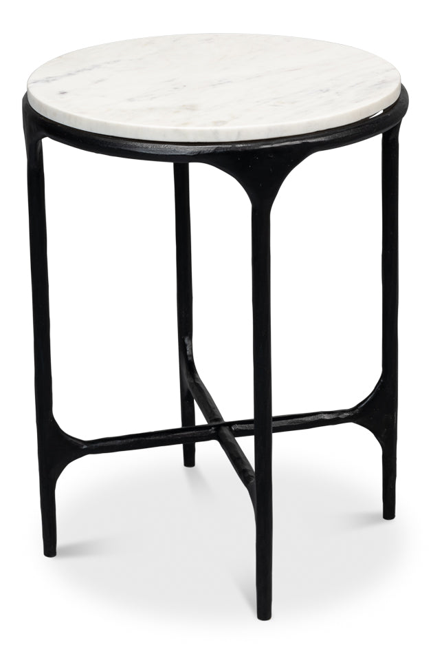 American Home Furniture | Sarreid - Anapa Round End Table