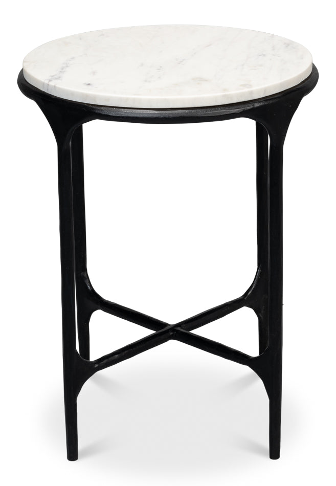 American Home Furniture | Sarreid - Anapa Round End Table