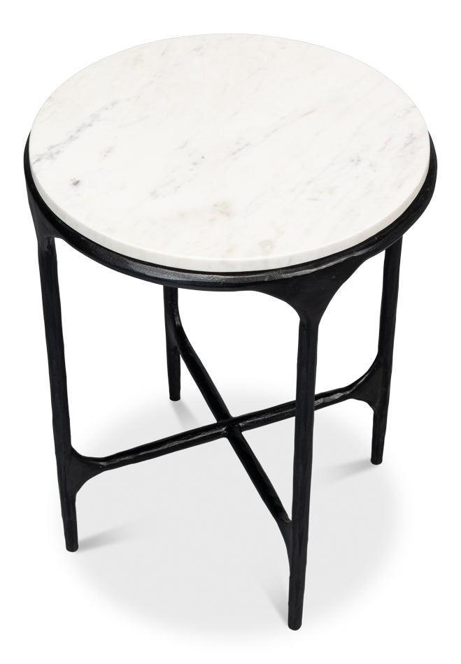 American Home Furniture | Sarreid - Anapa Round End Table