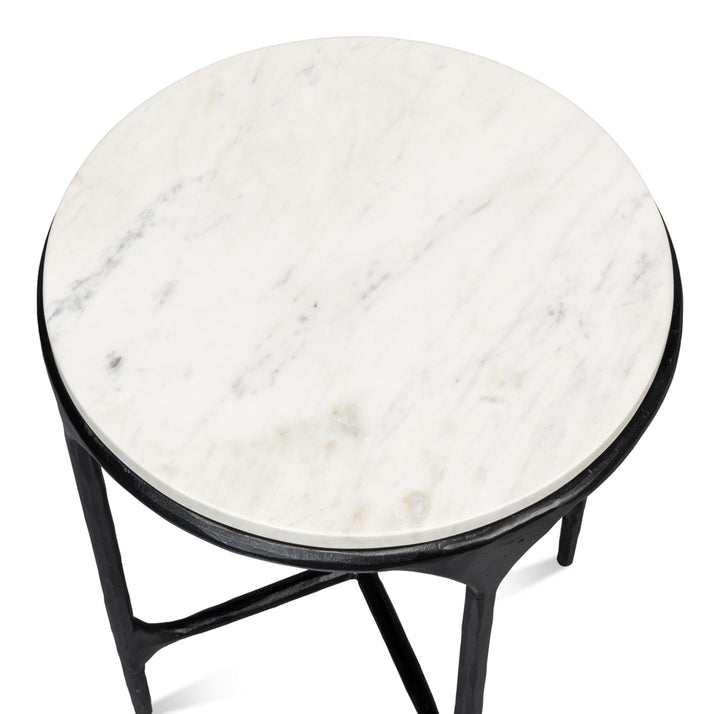 American Home Furniture | Sarreid - Anapa Round End Table