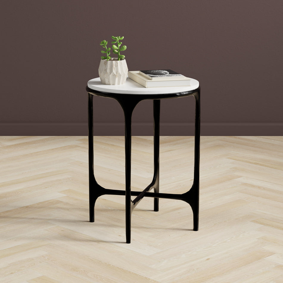 American Home Furniture | Sarreid - Anapa Round End Table