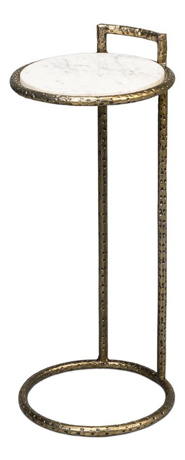 Sarreid Gibson Round End Table ACCENT TABLES