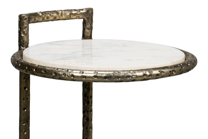 American Home Furniture | Sarreid - Gibson Round End Table