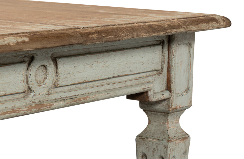 American Home Furniture | Sarreid - Elise Dining Table - Sage