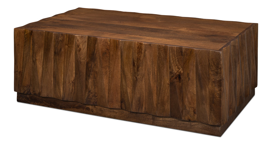 American Home Furniture | Sarreid - Denali Rectangle Cocktail Table