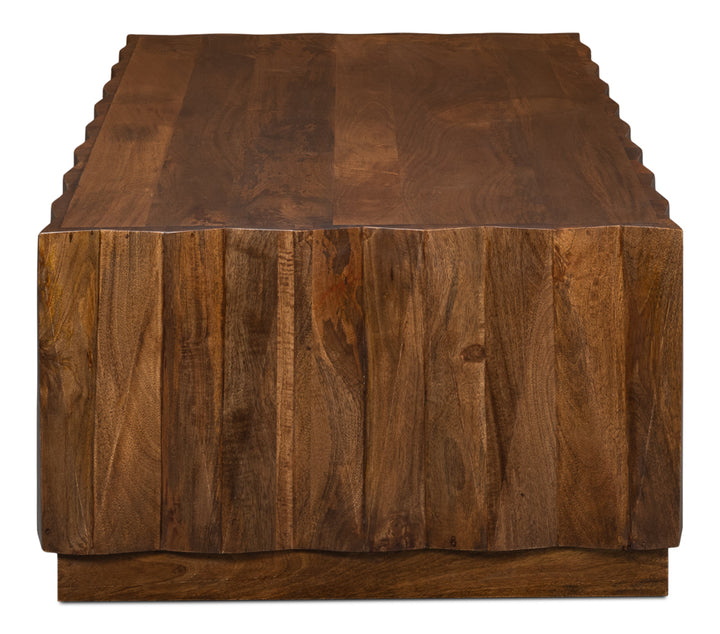 American Home Furniture | Sarreid - Denali Rectangle Cocktail Table