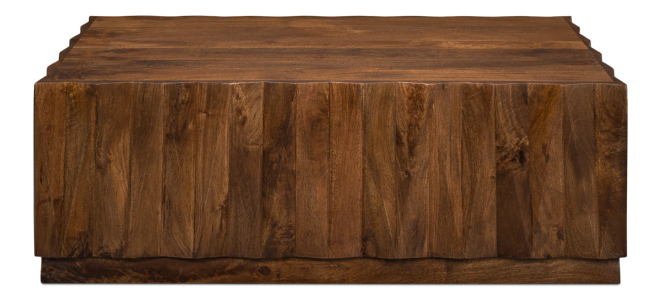 American Home Furniture | Sarreid - Denali Rectangle Cocktail Table