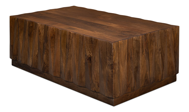 American Home Furniture | Sarreid - Denali Rectangle Cocktail Table