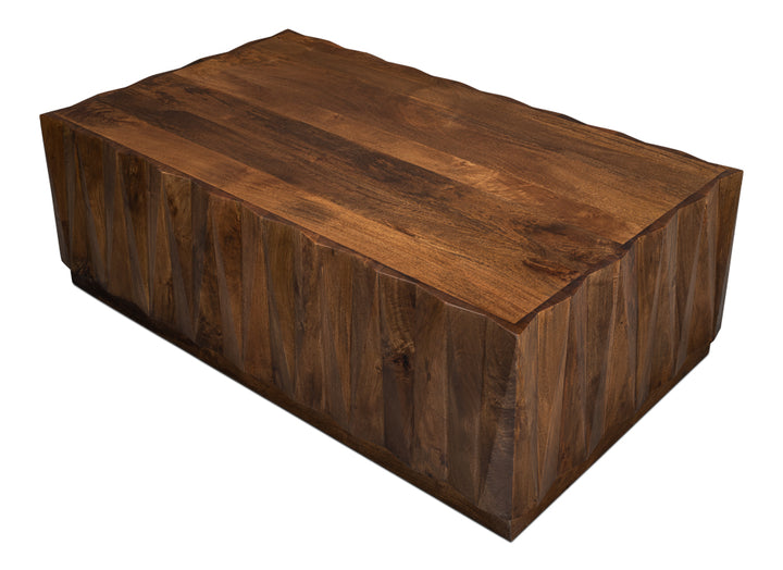 American Home Furniture | Sarreid - Denali Rectangle Cocktail Table