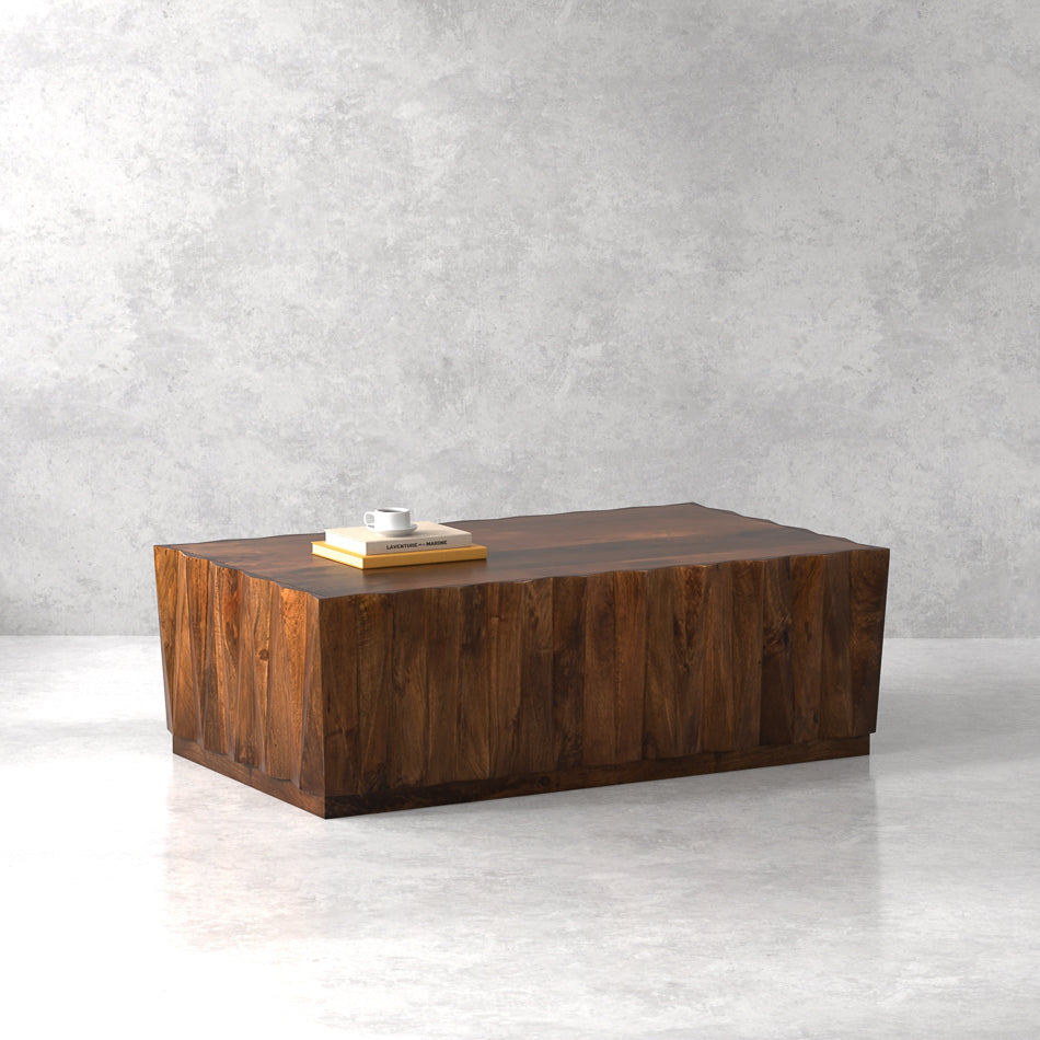 American Home Furniture | Sarreid - Denali Rectangle Cocktail Table