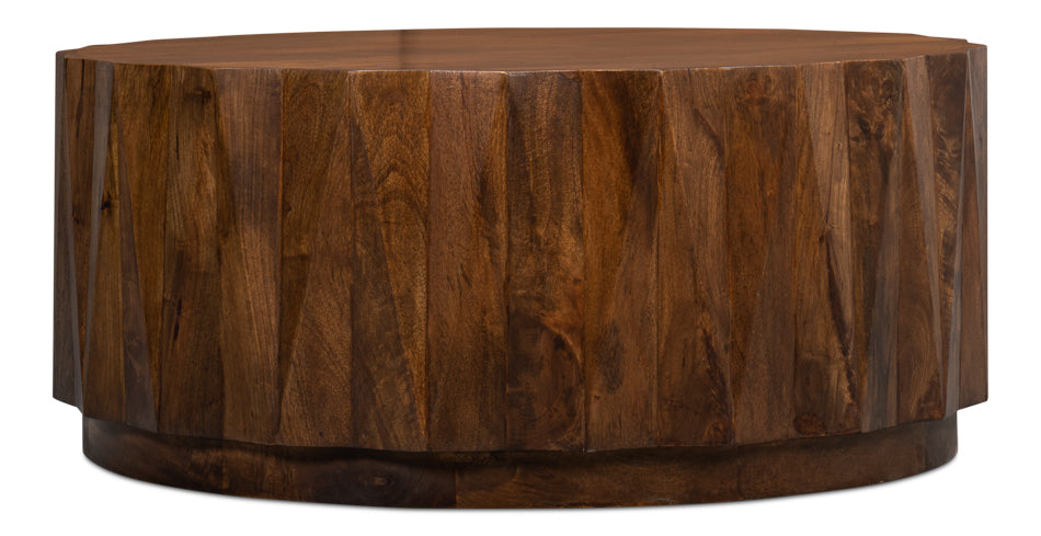 American Home Furniture | Sarreid - Denali Round Cocktail Table