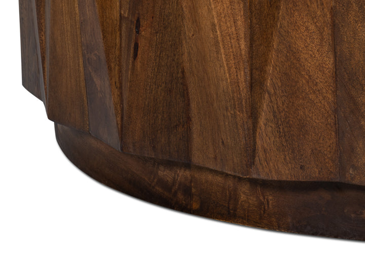 American Home Furniture | Sarreid - Denali Round Cocktail Table