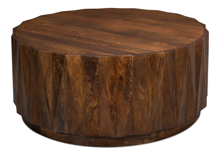 American Home Furniture | Sarreid - Denali Round Cocktail Table