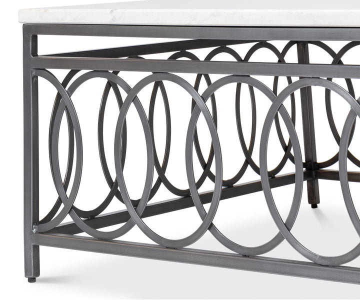 American Home Furniture | Sarreid - Olympia Square Coffee Table