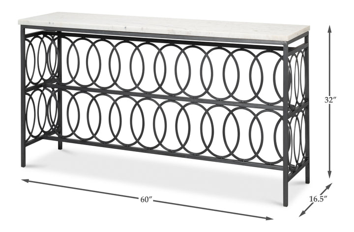 American Home Furniture | Sarreid - Olympia Console Table