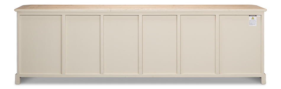 American Home Furniture | Sarreid - Karlsson Antique Swedish Grey Sideboard 