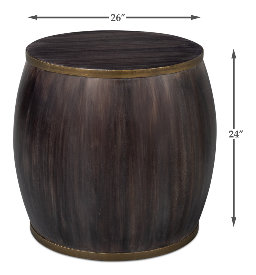 American Home Furniture | Sarreid - Details Side Table