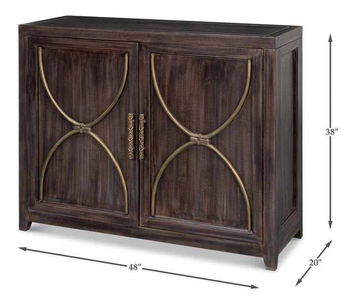 American Home Furniture | Sarreid - Details 2 Door Credenza