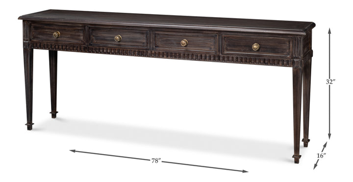 American Home Furniture | Sarreid - Details Console Table