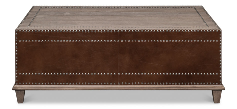 American Home Furniture | Sarreid - Grandon Equestrian Cocktail Table