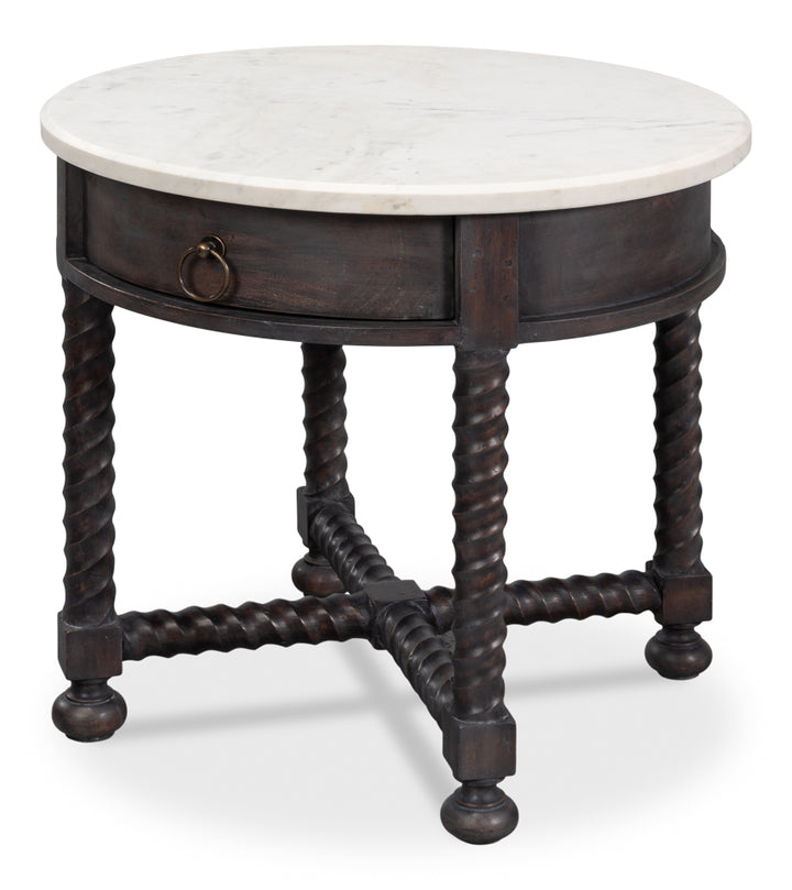 American Home Furniture | Sarreid - Barley Side Table