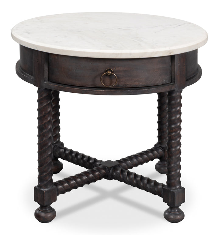 American Home Furniture | Sarreid - Barley Side Table