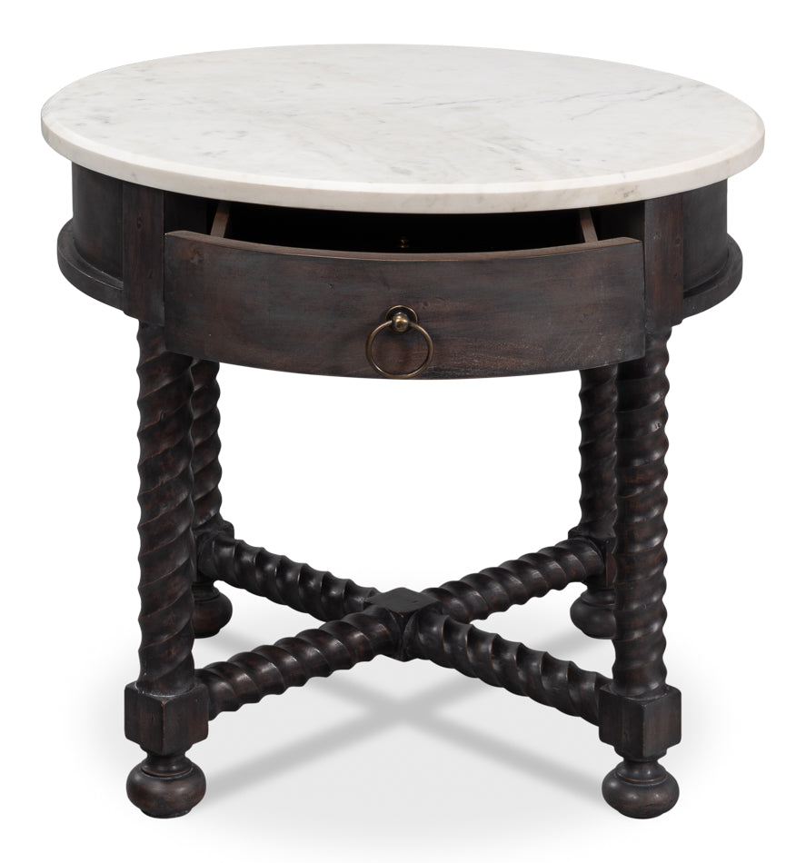 American Home Furniture | Sarreid - Barley Side Table