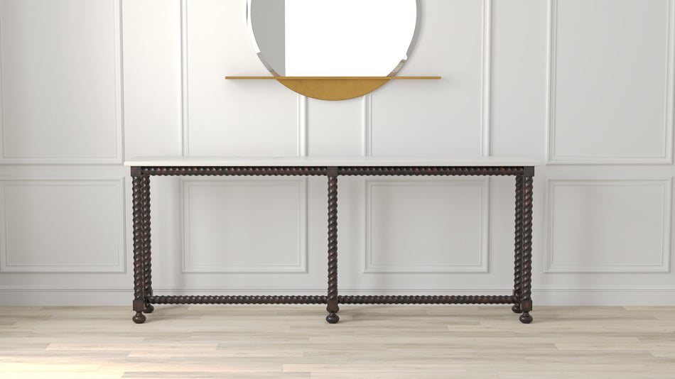 American Home Furniture | Sarreid - Barley Console Table