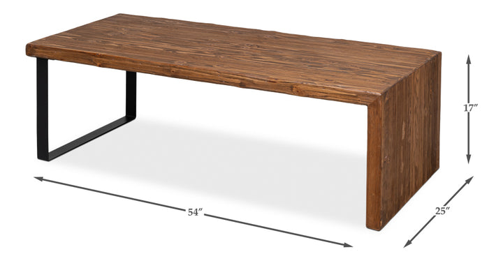 American Home Furniture | Sarreid - Kai Edge Cocktail Table