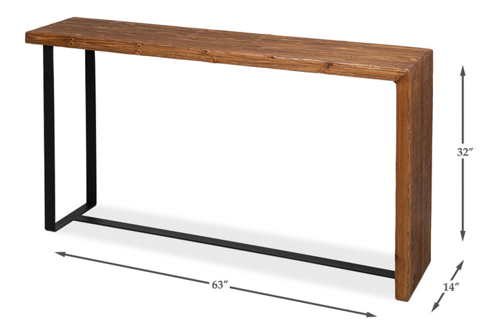 American Home Furniture | Sarreid - Kai Edge Console Table