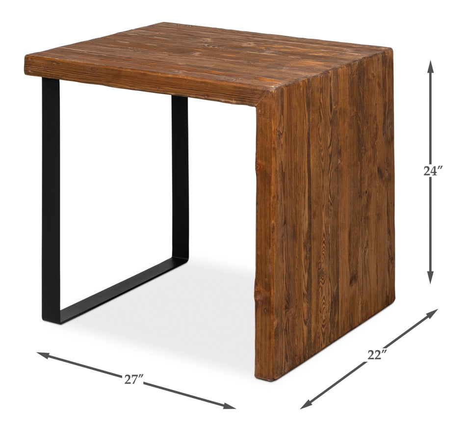 American Home Furniture | Sarreid - Kai Edge Side Table