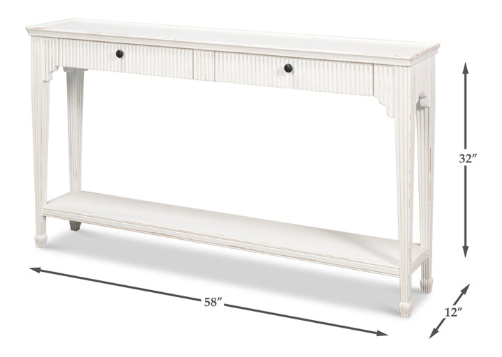 American Home Furniture | Sarreid - Jude Bungalow Console Table