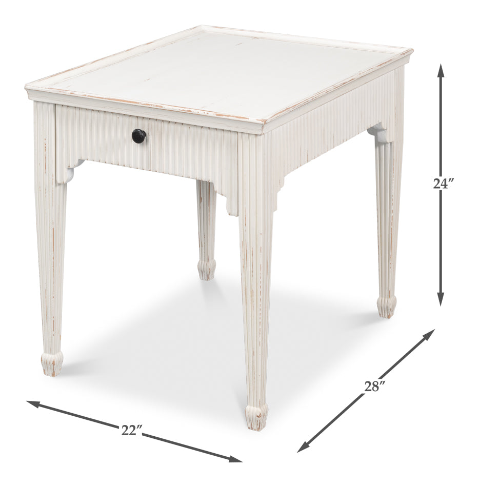 American Home Furniture | Sarreid - Jude Bungalow Side Table