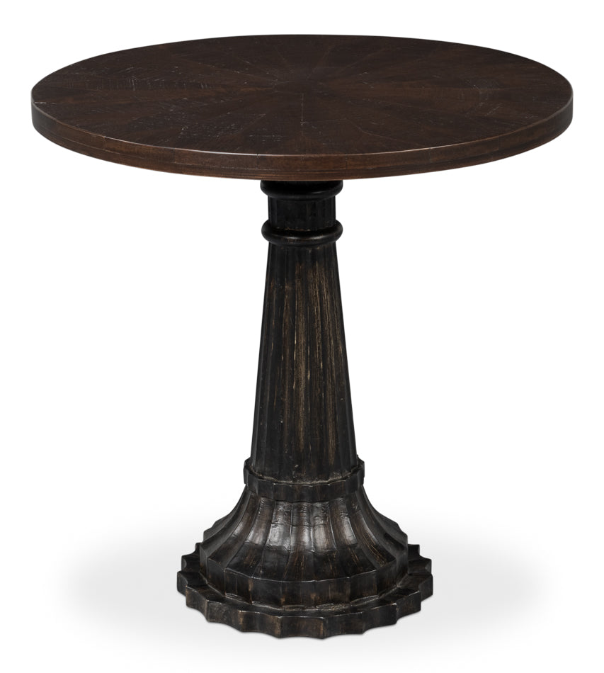 American Home Furniture | Sarreid - Alister Round End Table