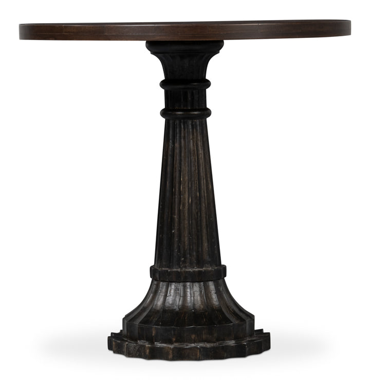 American Home Furniture | Sarreid - Alister Round End Table