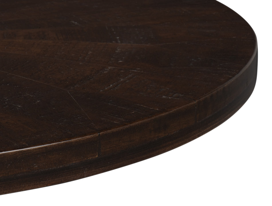 American Home Furniture | Sarreid - Alister Round End Table