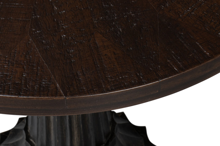 American Home Furniture | Sarreid - Alister Round End Table